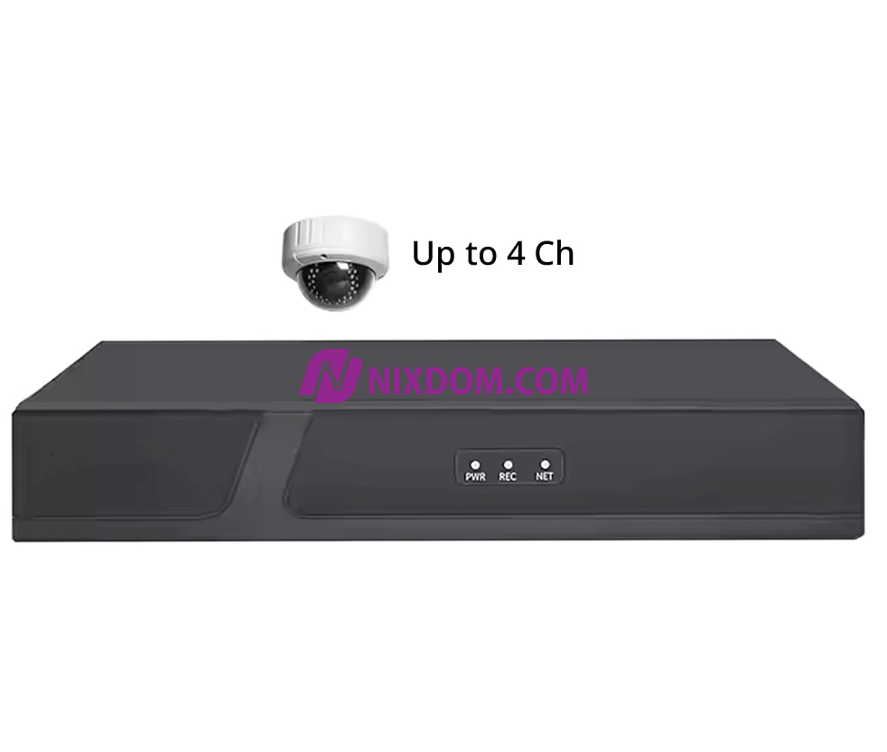 4CH POE Network Video Recorder (NVR)