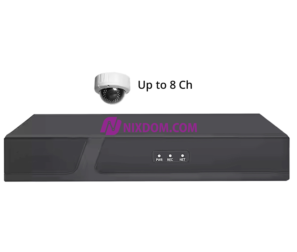 8CH POE Network Video Recorder (NVR)