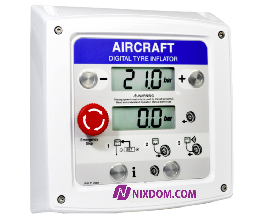 Digital Aircraft Tyre Inflator (365psi)