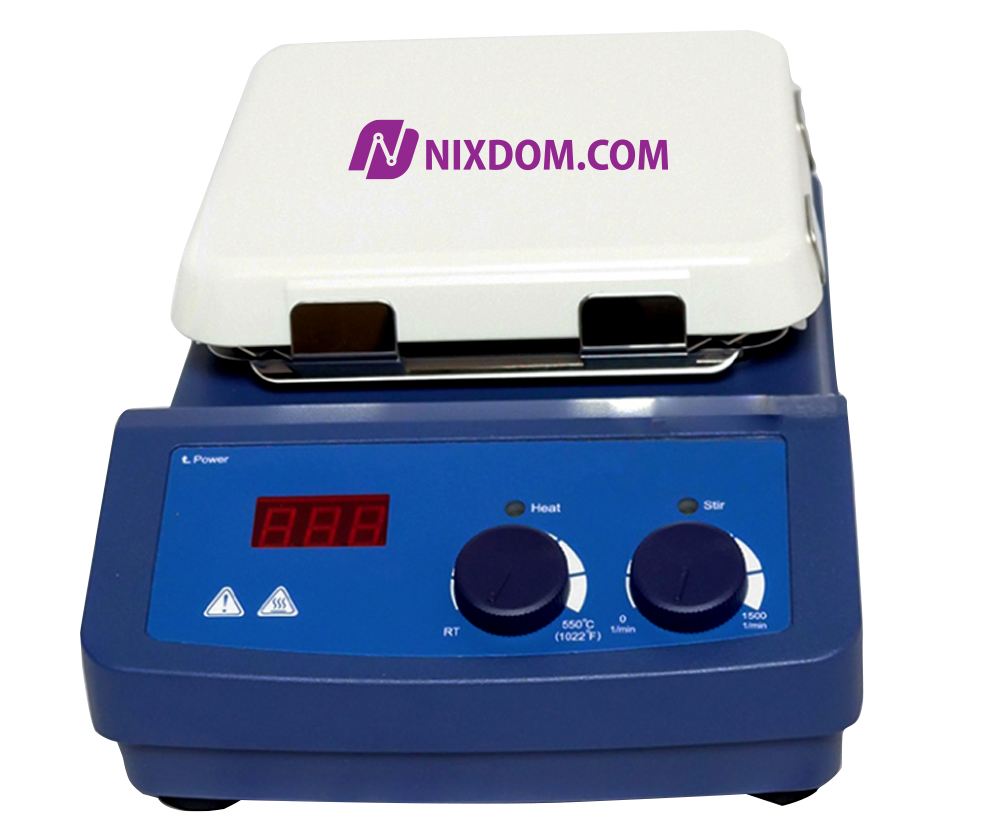 Pengaduk Panas (Magnetic Hotplate Stirrer)