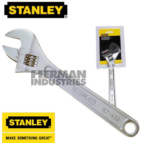 STANLEY Adjustable Spanners Wrench 10 Inch
