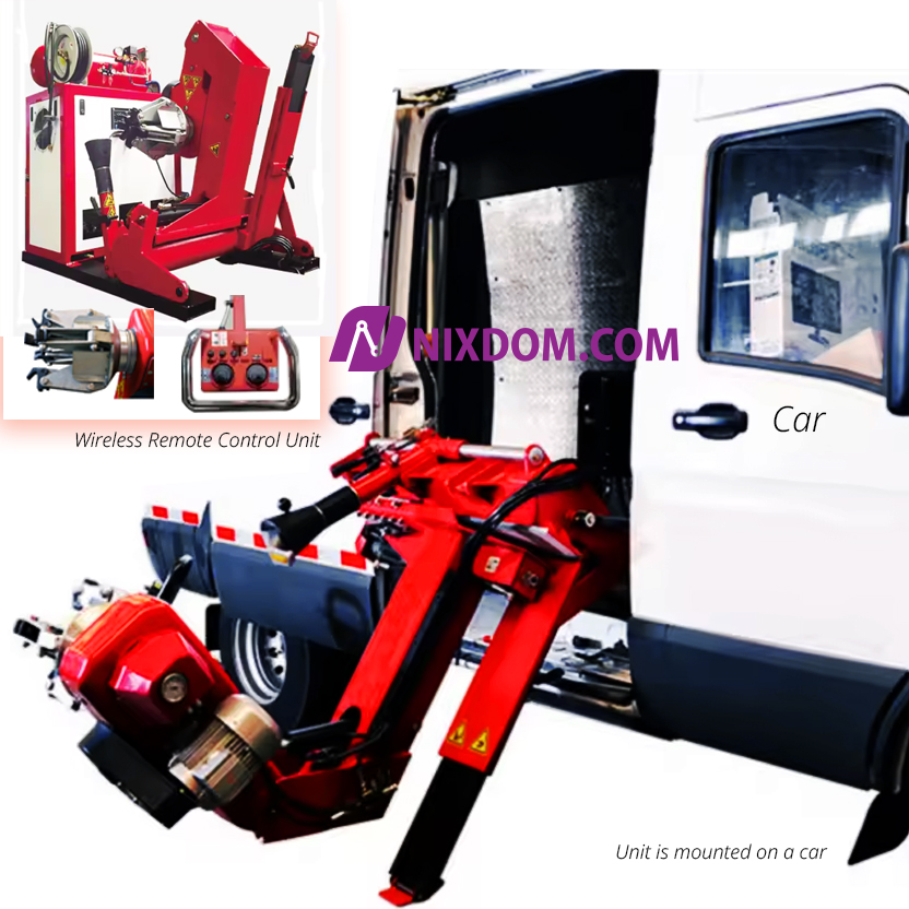 Mobile Truck Tyre Changer (13" - 26")